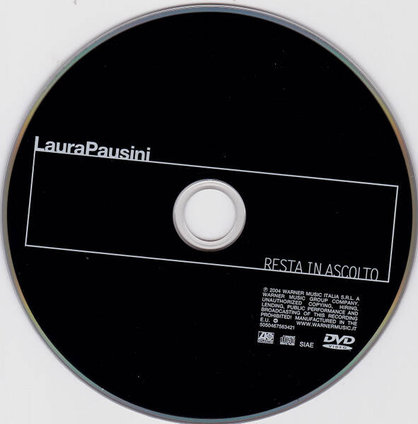 🇮🇹 LAURA PAUSINI – Resta in Ascolto | CD Альбом - CD - компакт-диск 🇮🇹 | THE COLLECTOR — Vg+ / Vg+ / Vg+