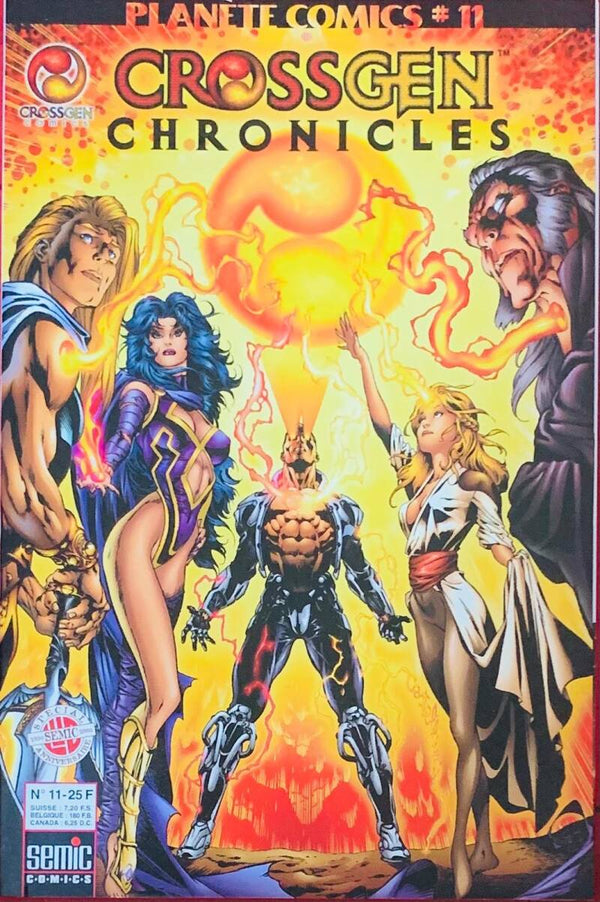 🇫🇷 💿 PLANÈTE COMICS #11 CrossGen Chronicles Comic Book 2000 Semic NM THE COLLECTOR