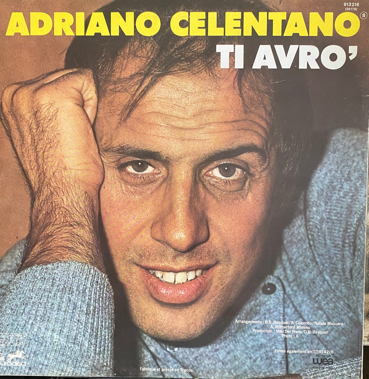 Adriano Celentano – Ti Avro' (Vinyle LP 33T)