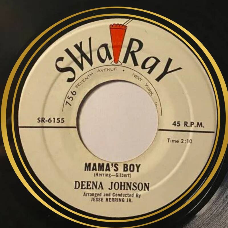 Deena Johnson You Turned Your Back On Me — Vg+