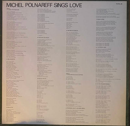 Michel Polnareff Sings Love Rare Lp Press Japan — NM / Vg+