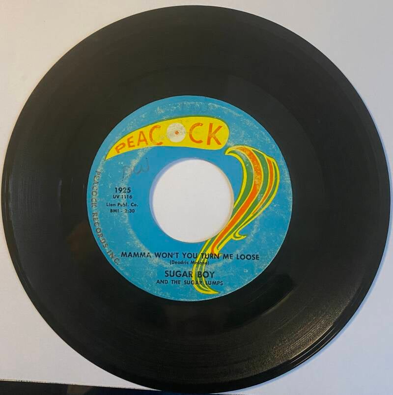 Sugar Boy Mama Won't You Turn Me Loose — Vg+