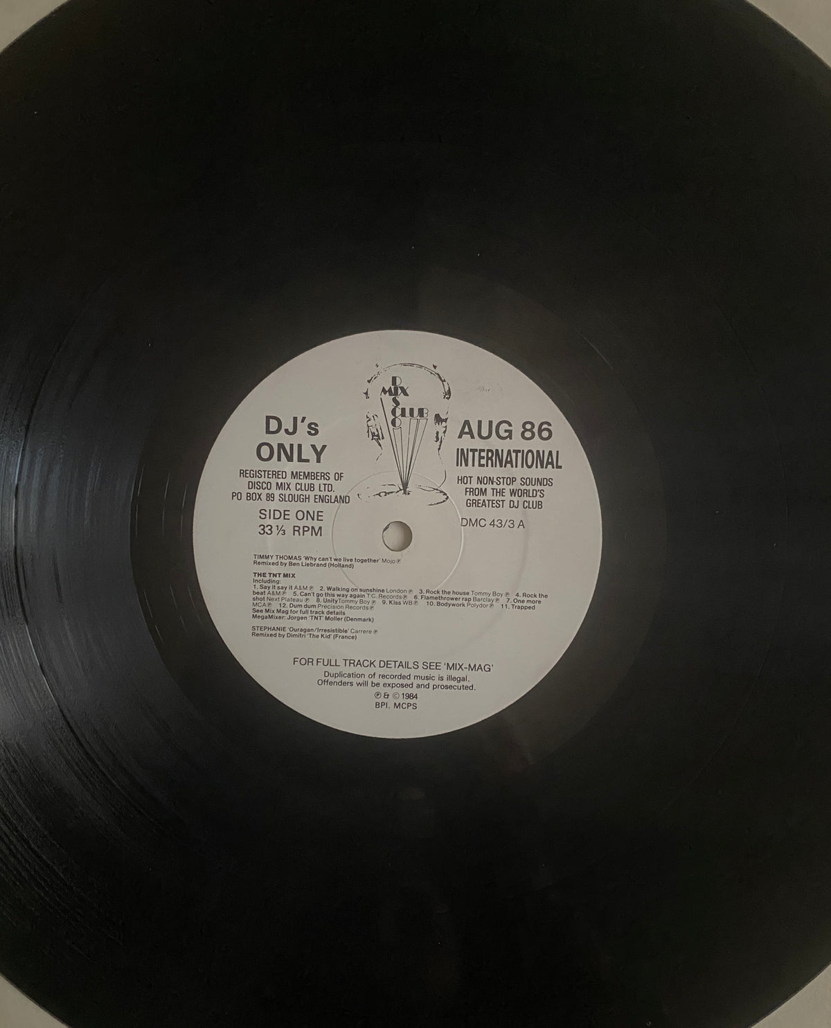 Disco Mix Club (DMC). Виниловая пластинка (LP) 4,99 €