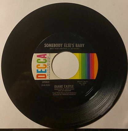 Diane Castle Somebody Else 's Baby — Vg+