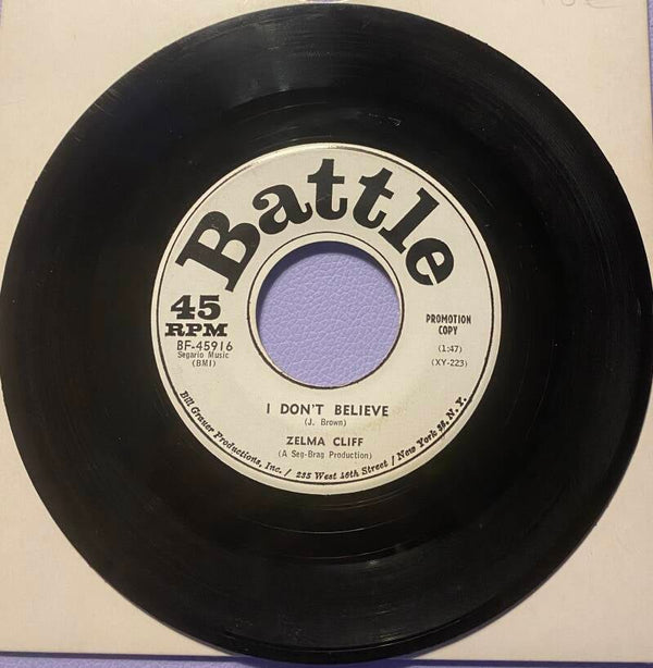 Zelma Cliff Good Night My love — Vg+