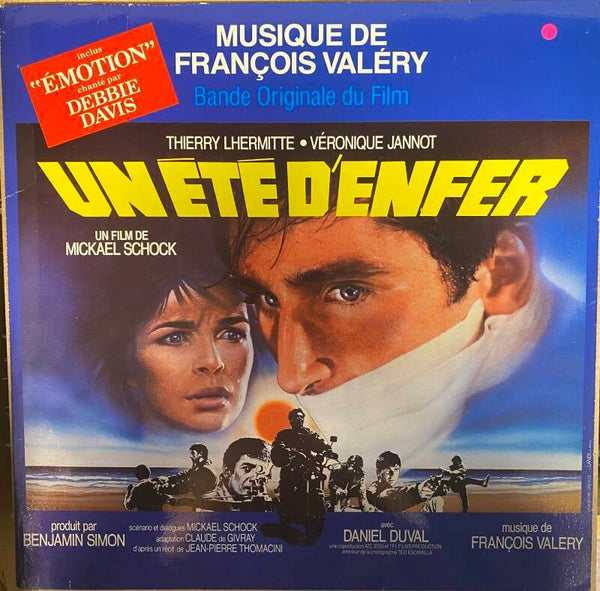 Un Été d'Enfer  François Valéry - Bande Originale Film LP — Vg+ / Vg+