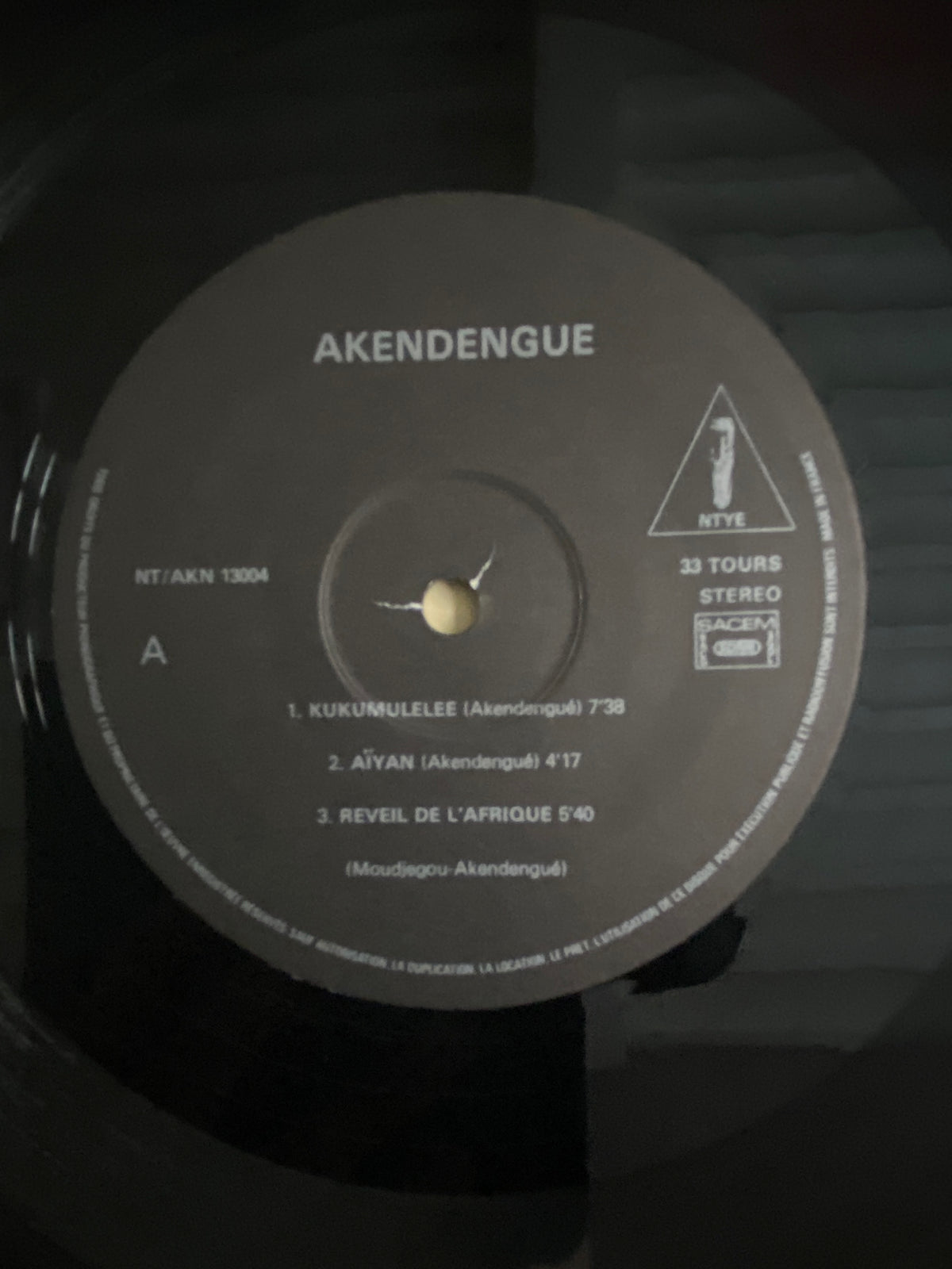 Pierre Akendengué – Réveil de l'Afrique (Vinyle LP 33T)