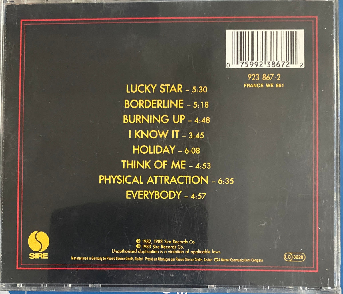 Madonna – The First Album CD 1983