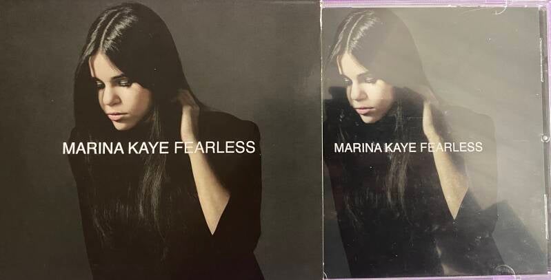 🇫🇷 MARINA KAYE – Fearless | CD Album - CD - قرص مضغوط 🇫🇷 | THE COLLECTOR — Vg+ / Vg+
