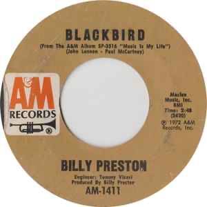 Billy Preston ‎– Will It Go Round In Circles — Vg+