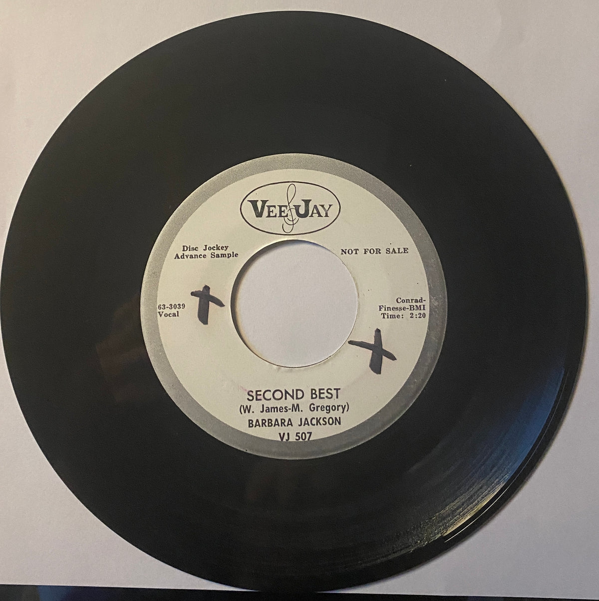 Barbara Jackson ‎– Second Best / Invitation to a Wedding