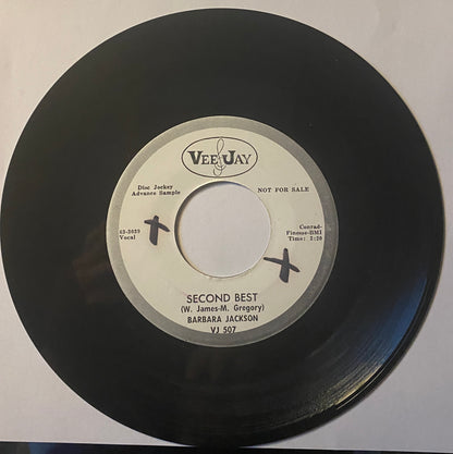 Barbara Jackson ‎– Second Best / Invitation to a Wedding