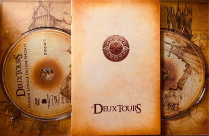 The lord of the rings the return of the king extended collector’s edition 4-dvd box set with vintage parchment cover and ornate emblem