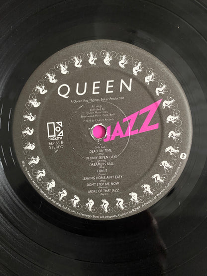 Queen – Jazz (Vinyle LP 33T Gatefold avec Poster d'origine)