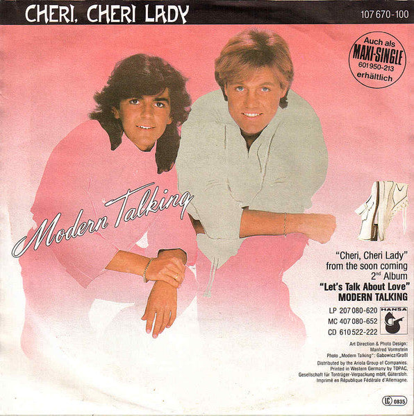 Modern Talking – Cheri, Cheri Lady