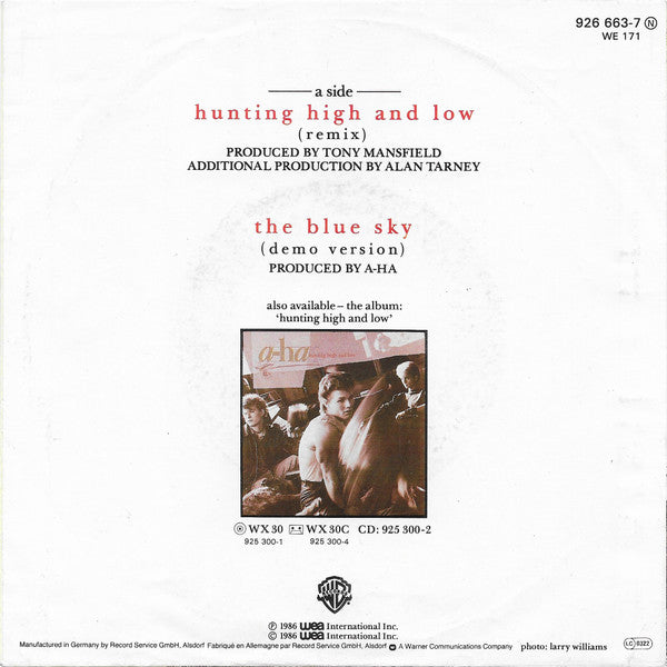 a-ha – Hunting High And Low (Remix)
