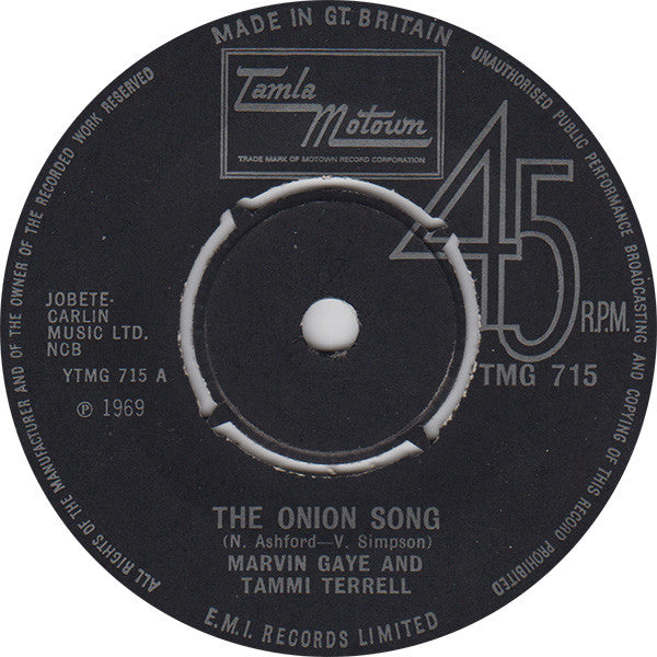Marvin Gaye & Tammi Terrell – The Onion Song