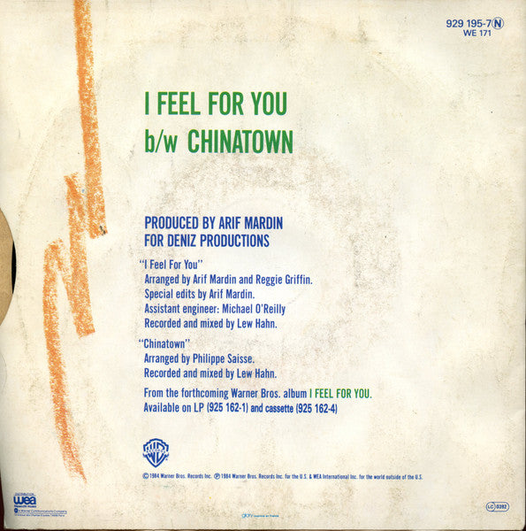 Chaka Khan – I Feel For You