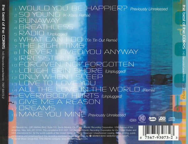 The Corrs – Best Of The Corrs