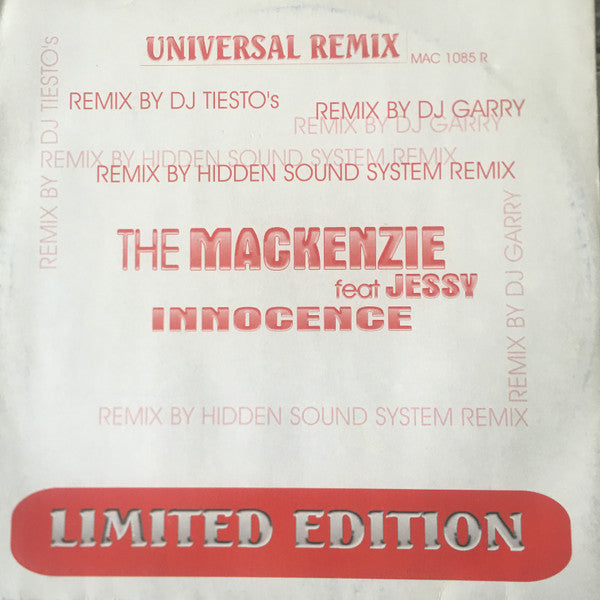 The Mackenzie Featuring Jessy – Innocence (Universal Remix)