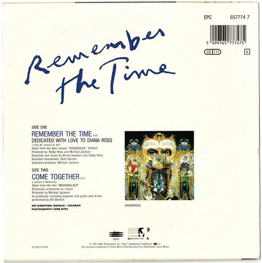 Michael Jackson – Remember The Time