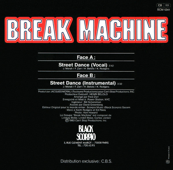 Break Machine – Street Dance