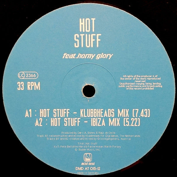 Hot Stuff Feat. Horny Glory – Hot Stuff