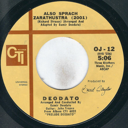 Eumir Deodato – Also Sprach Zarathustra (2001) / Spirit Of Summer