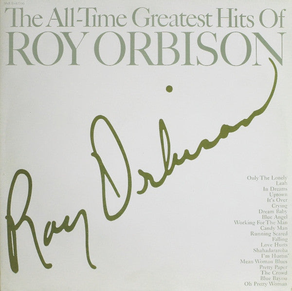 Roy Orbison – The All-Time Greatest Hits Of