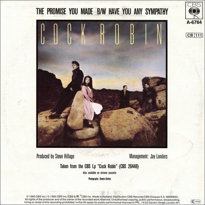 Cock Robin – The Promise You Made