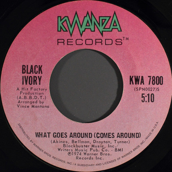 Black Ivory – What Goes Around (Comes Around)