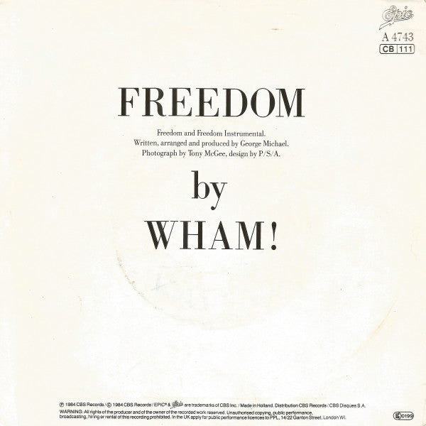 Wham! – Freedom