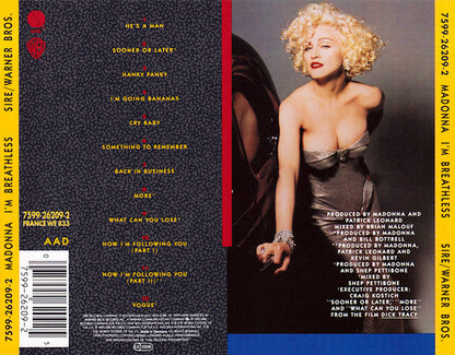 Madonna – I'm Breathless (Music From And Inspired By The Film Dick Tracy)