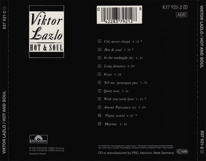 Viktor Lazlo – Hot And Soul