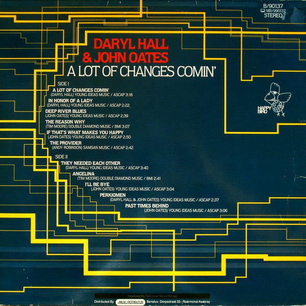 Daryl Hall & John Oates – A Lot Of Changes Comin'