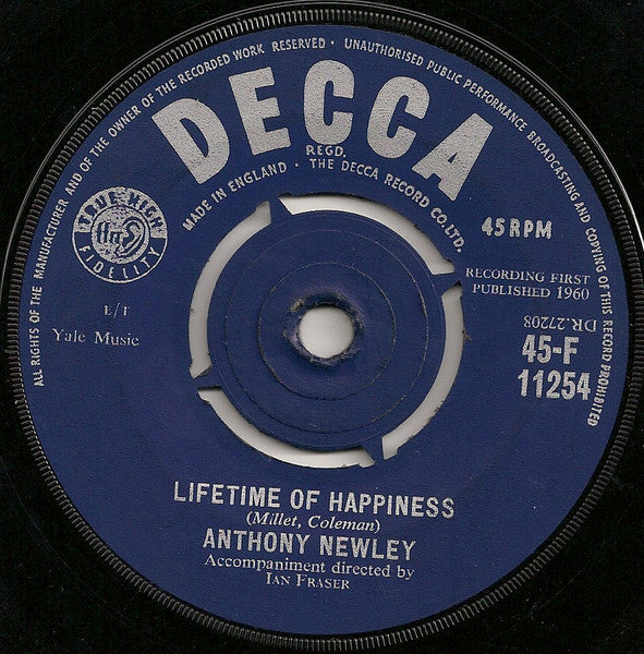 Anthony Newley – If She Should Come To You (La Montana)