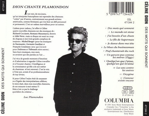 Céline Dion – Des Mots Qui Sonnent