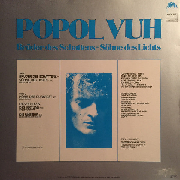 Popol Vuh – Brüder Des Schattens - Söhne Des Lichts