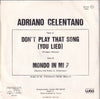 Adriano Celentano – Don't Play That Song / Mondo In Mi 7 — photo 2