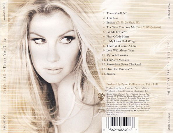 Faith Hill – There You'll Be