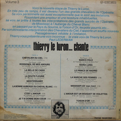Thierry Le Luron – Vol.3 ...Chante