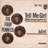 The Four Pennies – Tell Me Girl / Juliet — photo 2