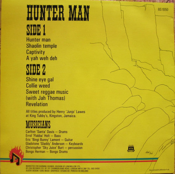 Barrington Levy – Hunter Man