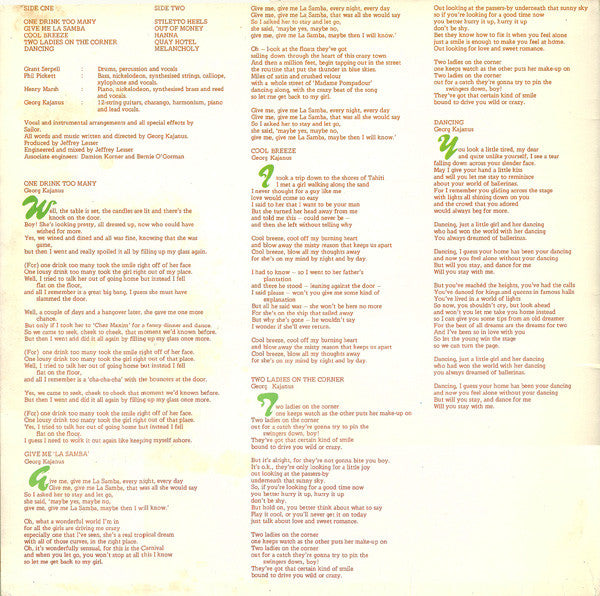 Sailor – The Third Step