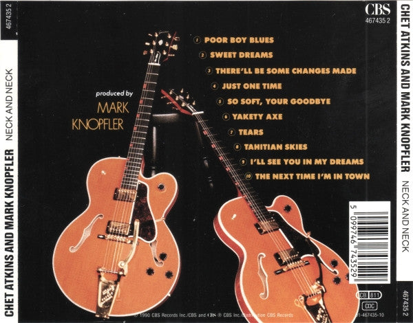 Chet Atkins And Mark Knopfler – Neck And Neck