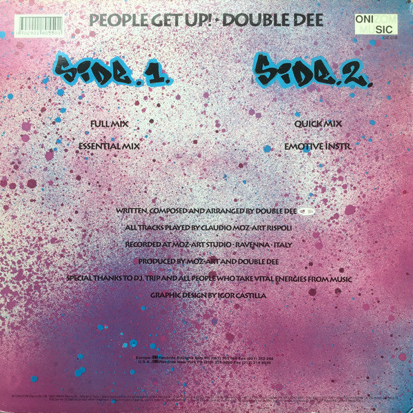 Double Dee – People Get Up!