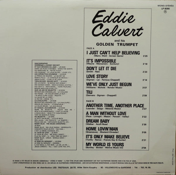 Eddie Calvert – And His Golden Trumpet