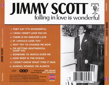 Jimmy Scott – Falling In Love Is Wonderful