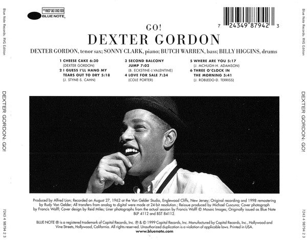 Dexter Gordon – Go!