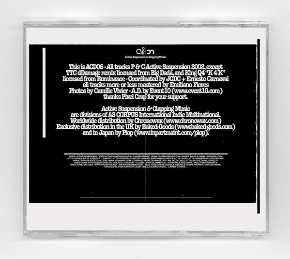 Various – Active Suspension vs Clapping Music